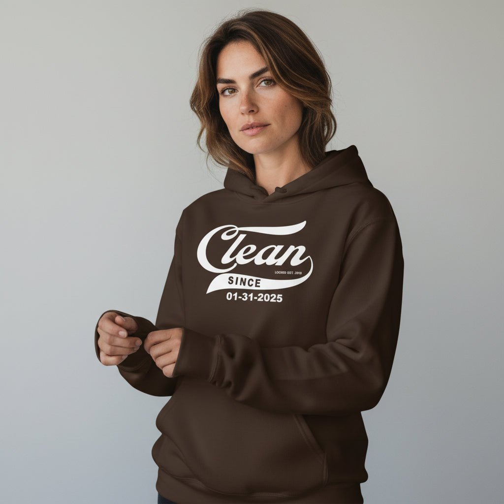 Recovery Hoodie | Women’s Clean Since Sober Hoodie