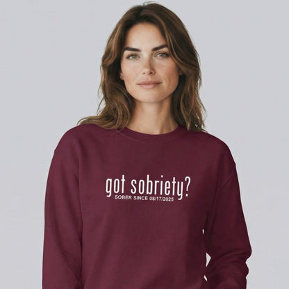 Got Sobriety Recovery Hoodie graphic detail (view 14)