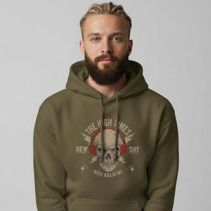 High Times Recovery Hoodie close-up view (view 12)