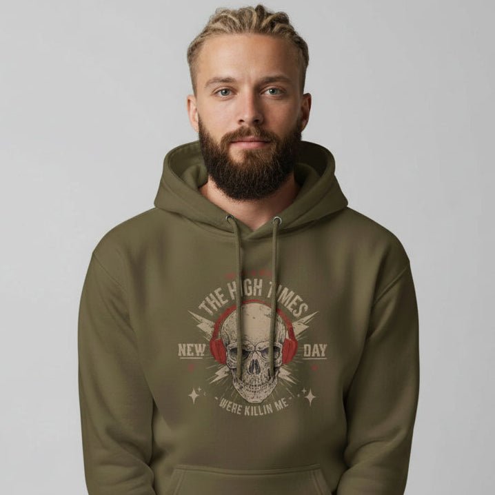 High Times Recovery Hoodie close-up view (view 12)