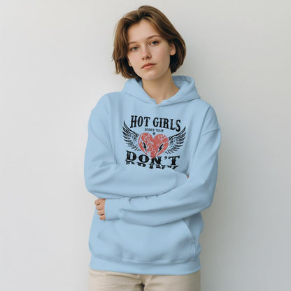 Recovery Hoodie | Hot Girls Custom Sobriety Date Hoodie