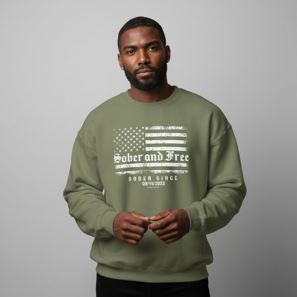 Sobriety Recovery Hoodie featuring the design (view 21)