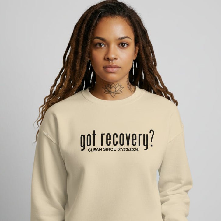 Got Recovery Women's Sobriety Recovery Hoodie lifestyle view (view 25)