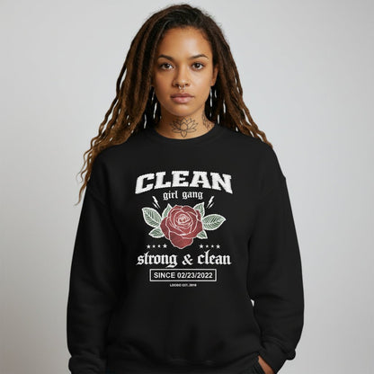 Strong & Clean Personalized Recovery Recovery Hoodie graphic detail (view 4)
