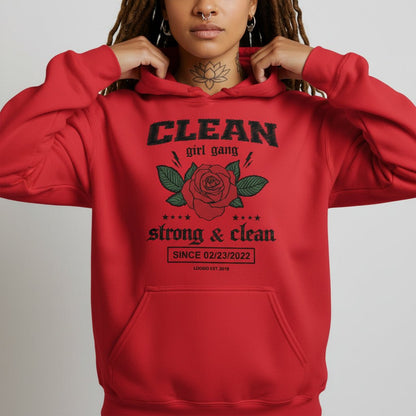 Recovery Hoodie | Clean Girl Gang Strong & Clean Crest