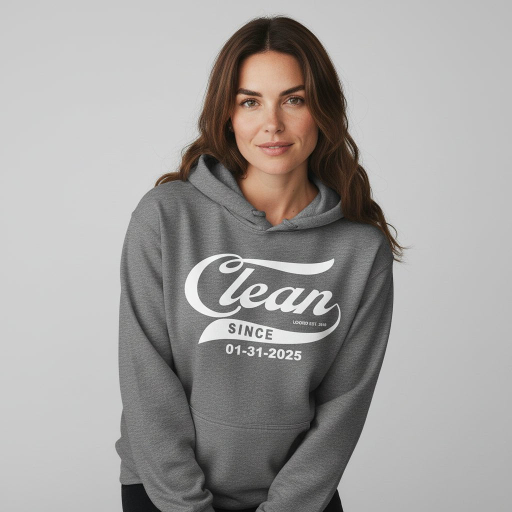 Recovery Hoodie | Women’s Clean Since Sober Hoodie