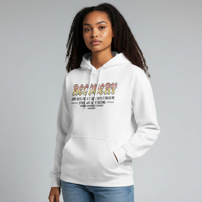 Recovery Hoodie | Women's Recovery Rock Hoodie with Personalized Date
