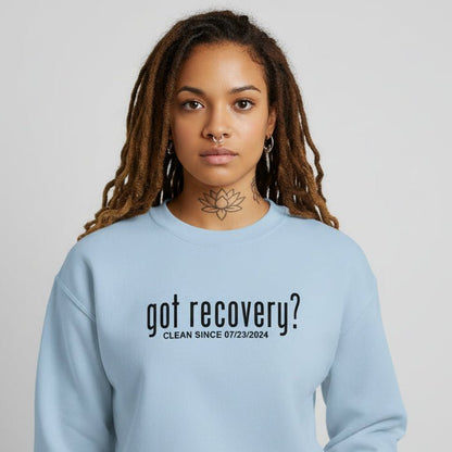 Got Recovery Women's Sobriety Recovery Hoodie fit detail (view 19)