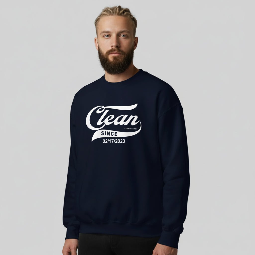 Sobriety Sweatshirt featuring a powerful recovery-inspired design