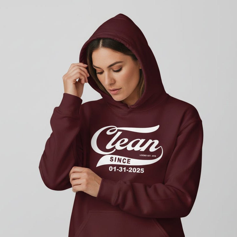 Recovery Hoodie | Women’s Clean Since Sober Hoodie