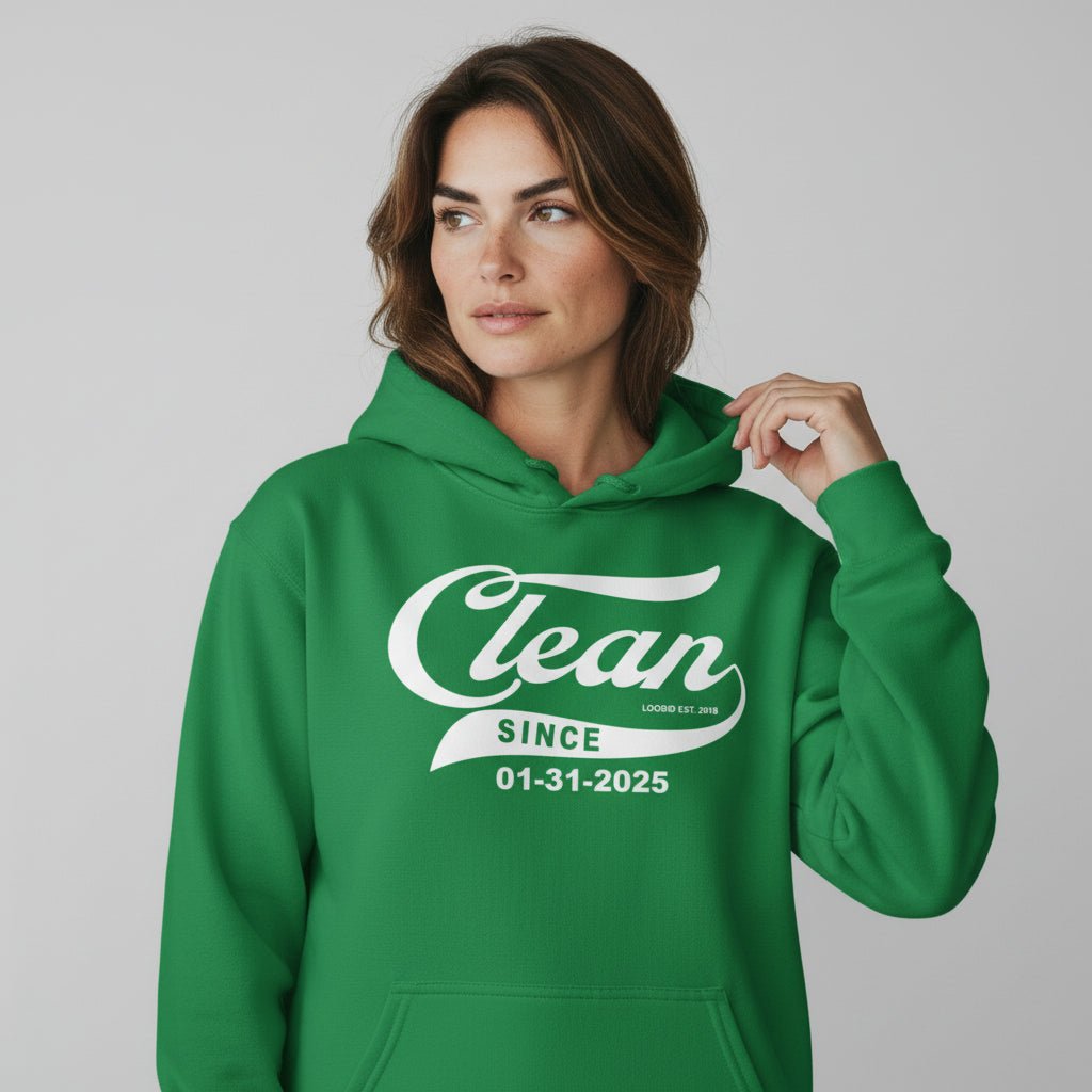 Recovery Hoodie | Women’s Clean Since Sober Hoodie