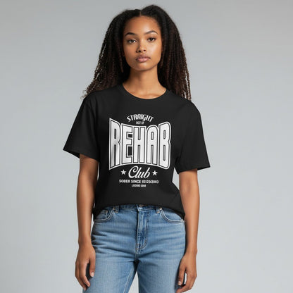 Recovery T-shirt | Women's Rehab T-shirt with Personalized Date