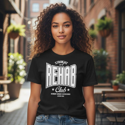 Recovery T-shirt | Women's Rehab T-shirt with Personalized Date