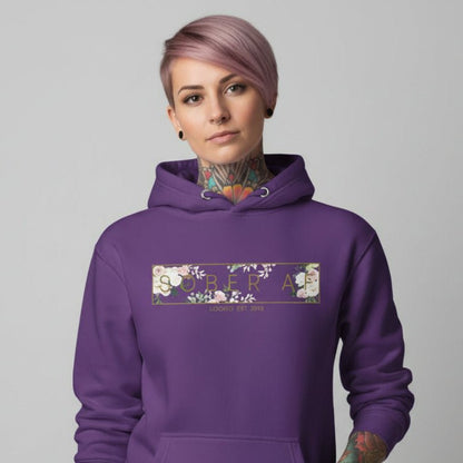 Sober AF Flower Women's Hoodie