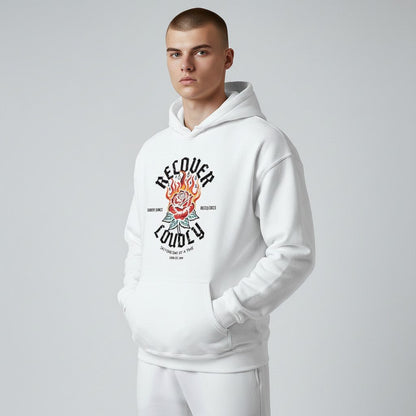 Recovery Hoodie | Recover Loudly Custom Sobriety Date Hoodie