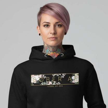 Sober AF Flower Women's Hoodie