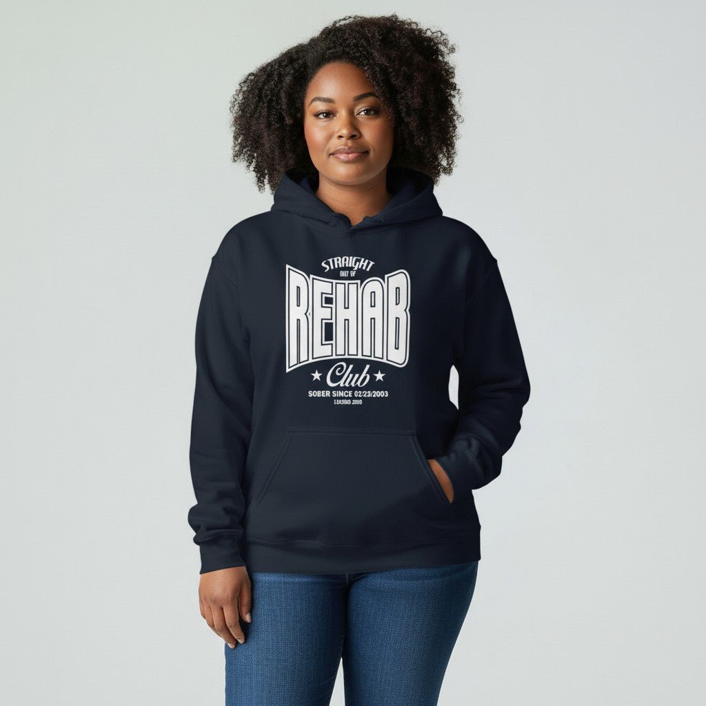 Recovery Hoodie | Women's Rehab Hoodie with Personalized Date