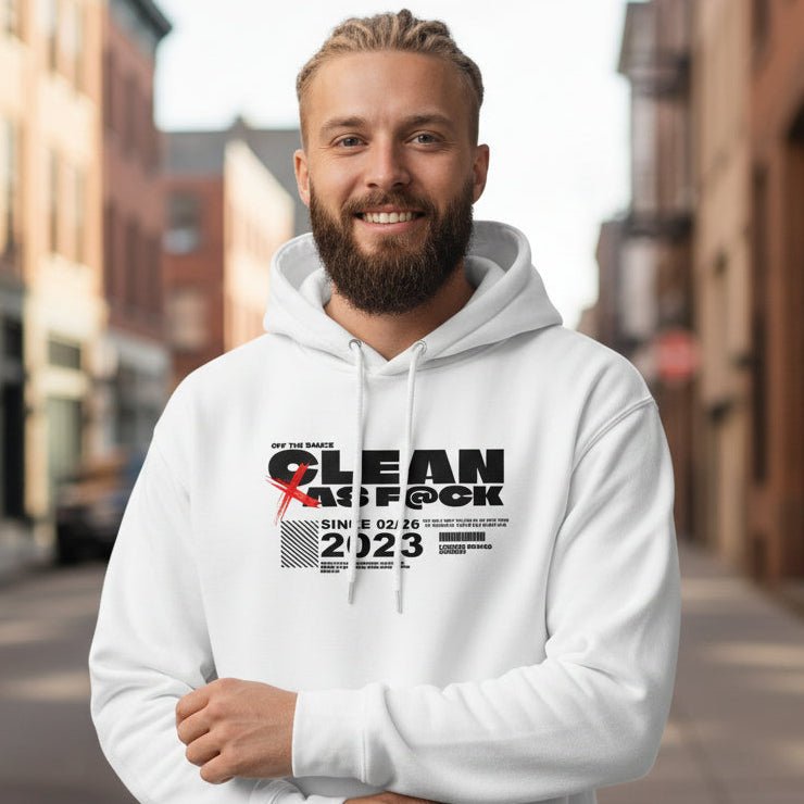 Clean As F*ck Men's Hoodie