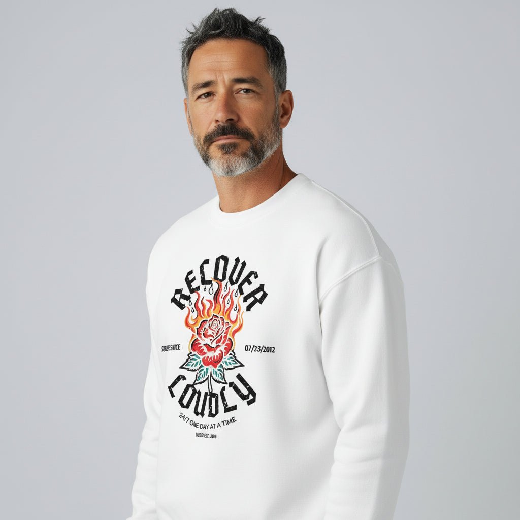 Sobriety Recovery Hoodie product photo (view 20)