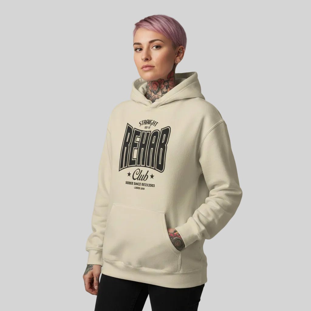 Recovery Hoodie | Women's Rehab Hoodie with Personalized Date