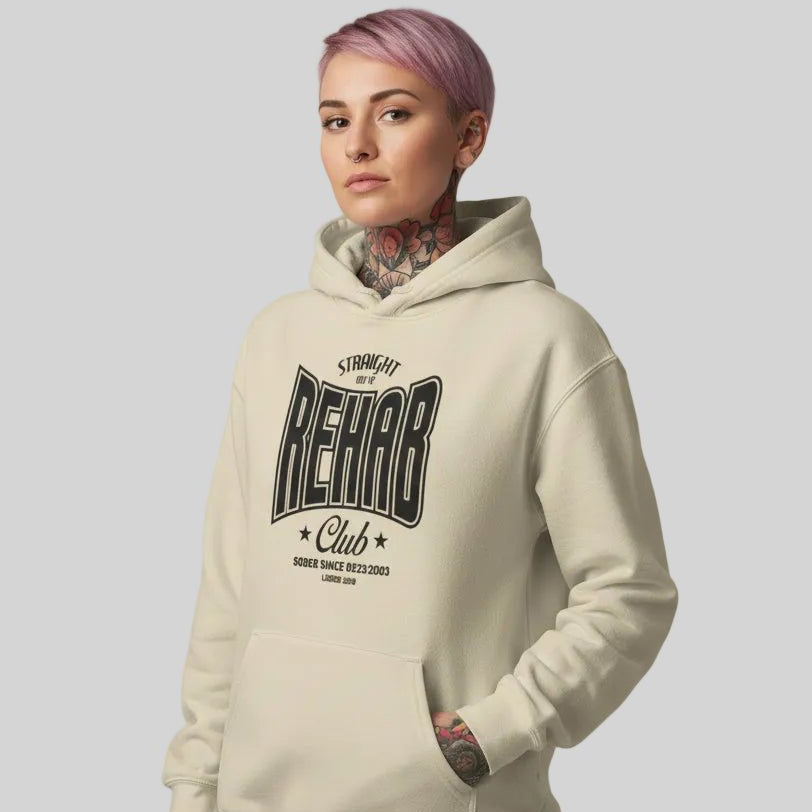 Recovery Hoodie | Women's Rehab Hoodie with Personalized Date