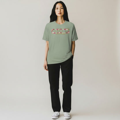 Sober T Shirt | Women’s Sober AF Tee with Custom Sobriety Date in Pastel Colors