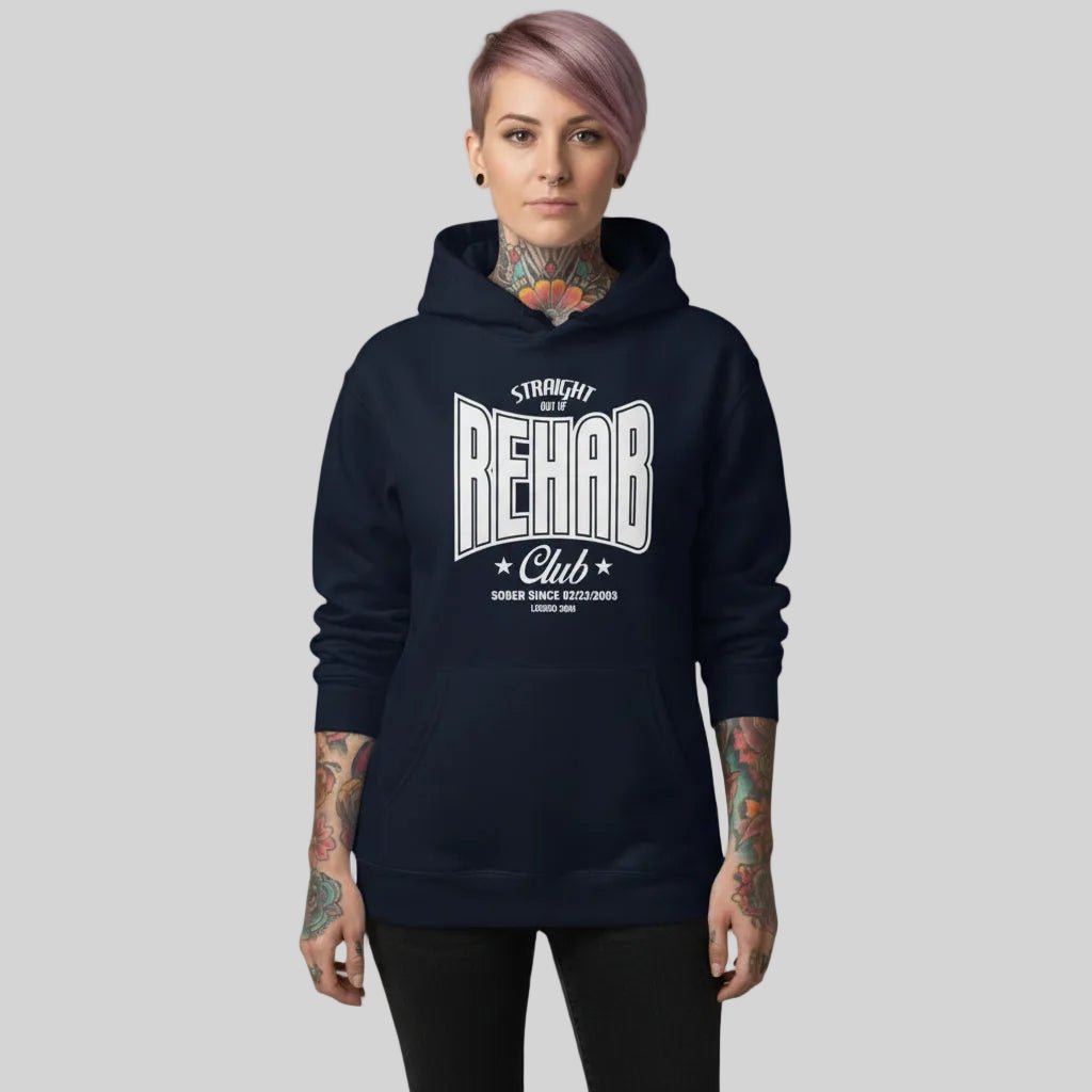 Recovery Hoodie | Women's Rehab Hoodie with Personalized Date