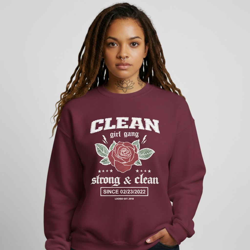 Strong & Clean Personalized Recovery Recovery Hoodie featuring the design (view 11)