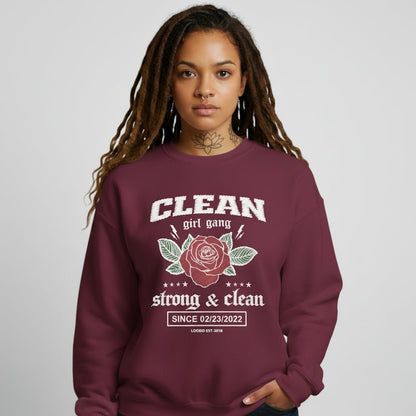 Strong & Clean Personalized Recovery Recovery Hoodie featuring the design (view 11)