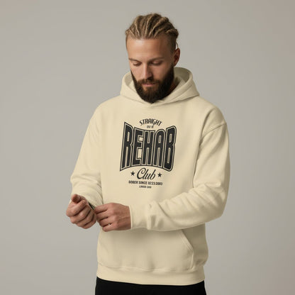 Recovery Hoodie | Men's Rehab Hoodie with Personalized Date
