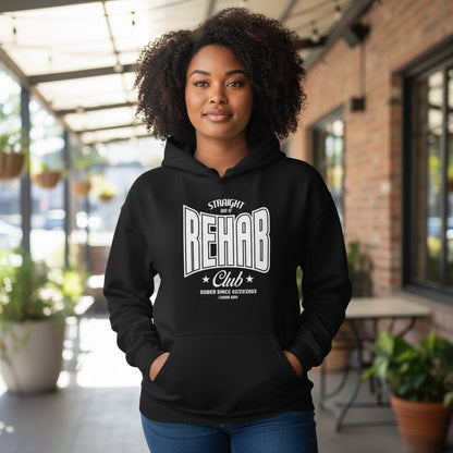 Recovery Hoodie | Women's Rehab Hoodie with Personalized Date