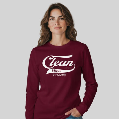 Clean Since Long Sleeve Sober T Shirt fit detail (view 9)