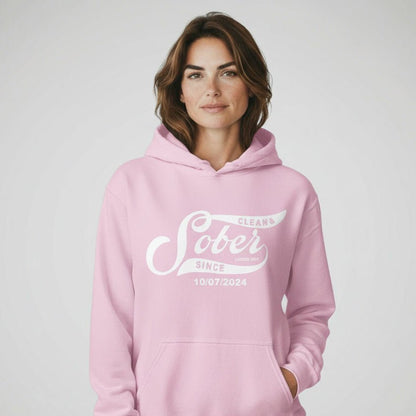Recovery Hoodie | Sober Since Unisex Hoodie with Custom Sobriety Date