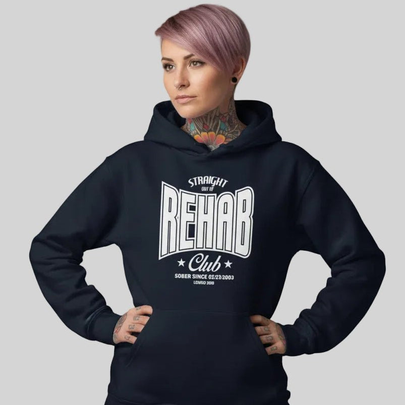 Recovery Hoodie | Women's Rehab Hoodie with Personalized Date