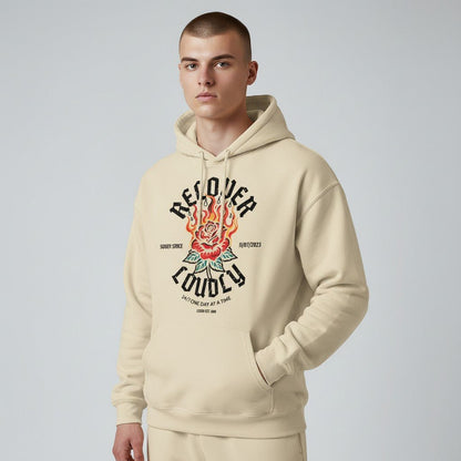 Recovery Hoodie | Recover Loudly Custom Sobriety Date Hoodie