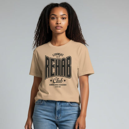 Recovery T-shirt | Women's Rehab T-shirt with Personalized Date