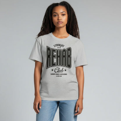 Recovery T-shirt | Women's Rehab T-shirt with Personalized Date