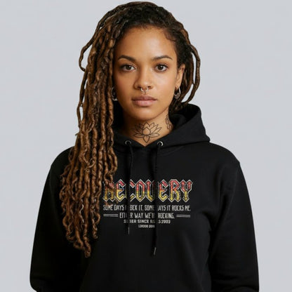 Recovery Hoodie | Women's Recovery Rock Hoodie with Personalized Date
