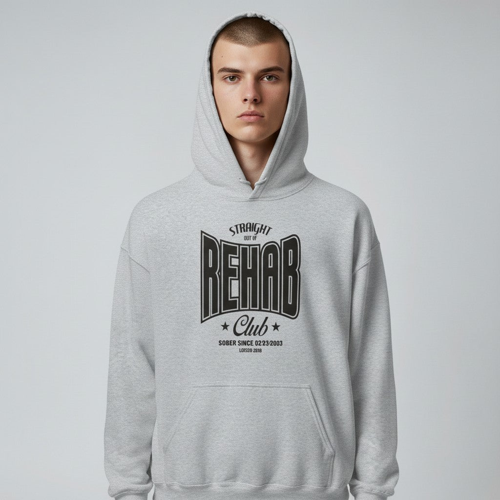 Recovery  Hoodie | Rehab Unisex Hoodie with Personalized Date