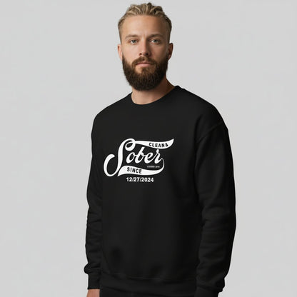 Sober Since Recovery Hoodie lifestyle view (view 5)