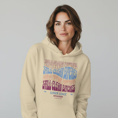 Recovery Hoodie | Still Clean-B Custom Recovery Date