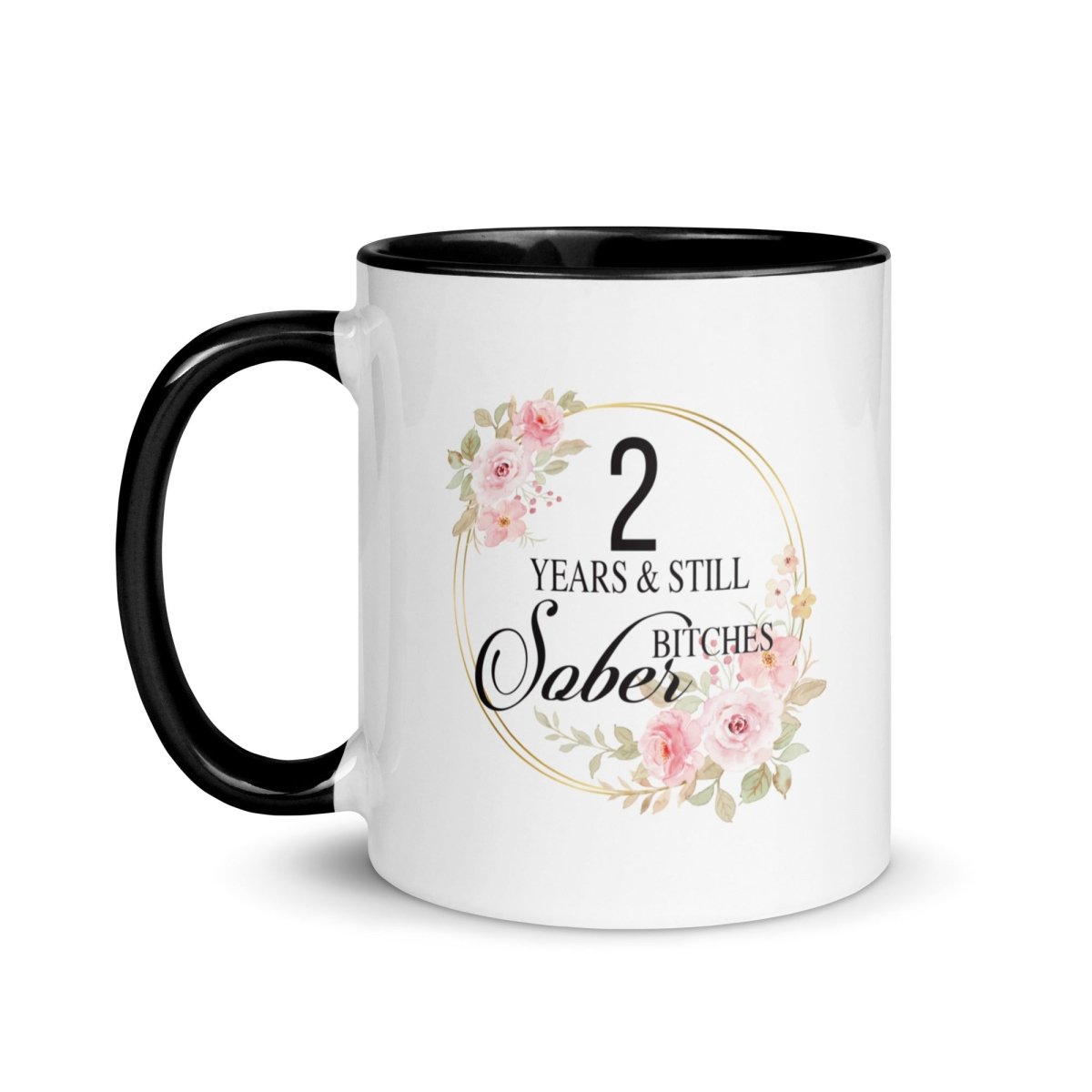 Years Sober For Her Mug with Color Inside
