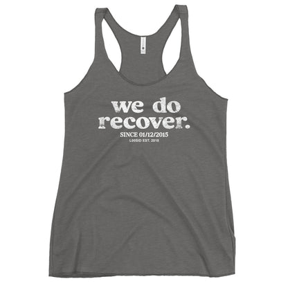 We Do Recover Sober Tank Top back view (view 17)