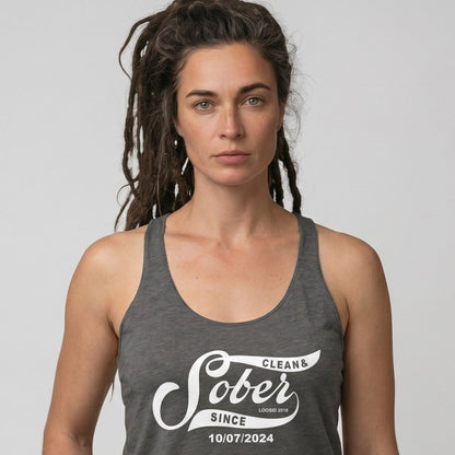 Sober Since Sober Tank Top packaging detail (view 18)