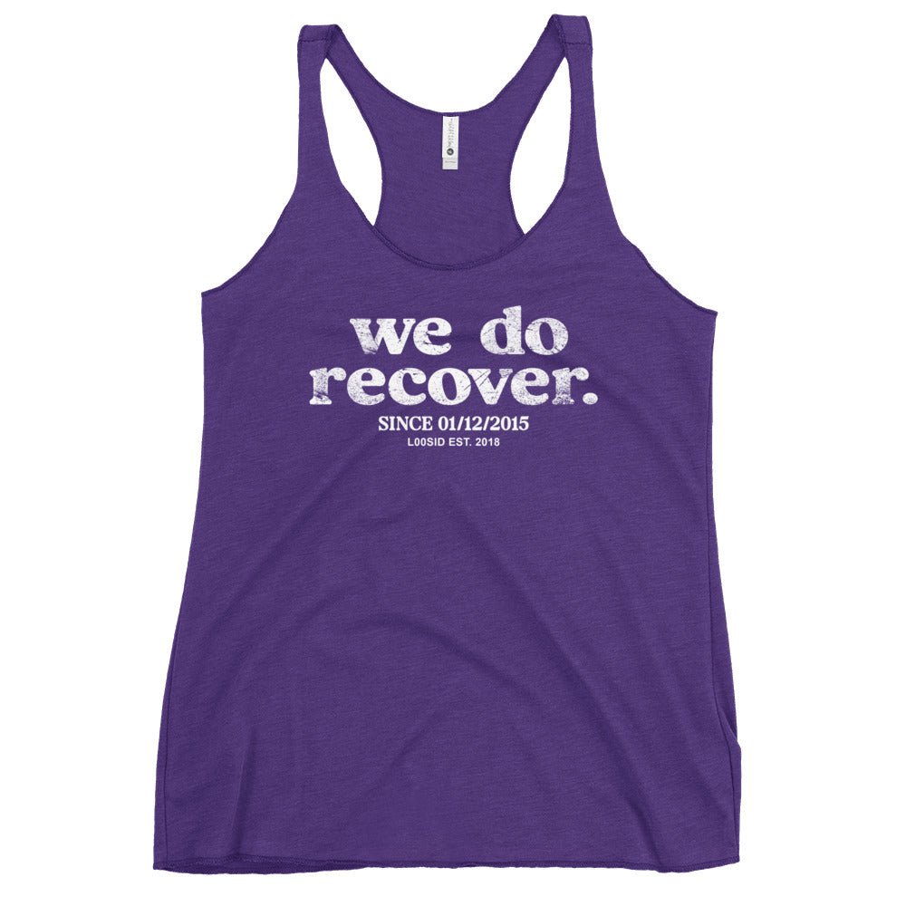 We Do Recover Sober Tank Top packaging detail (view 8)