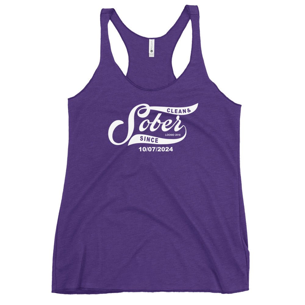 Sober Since Sober Tank Top packaging detail (view 8)
