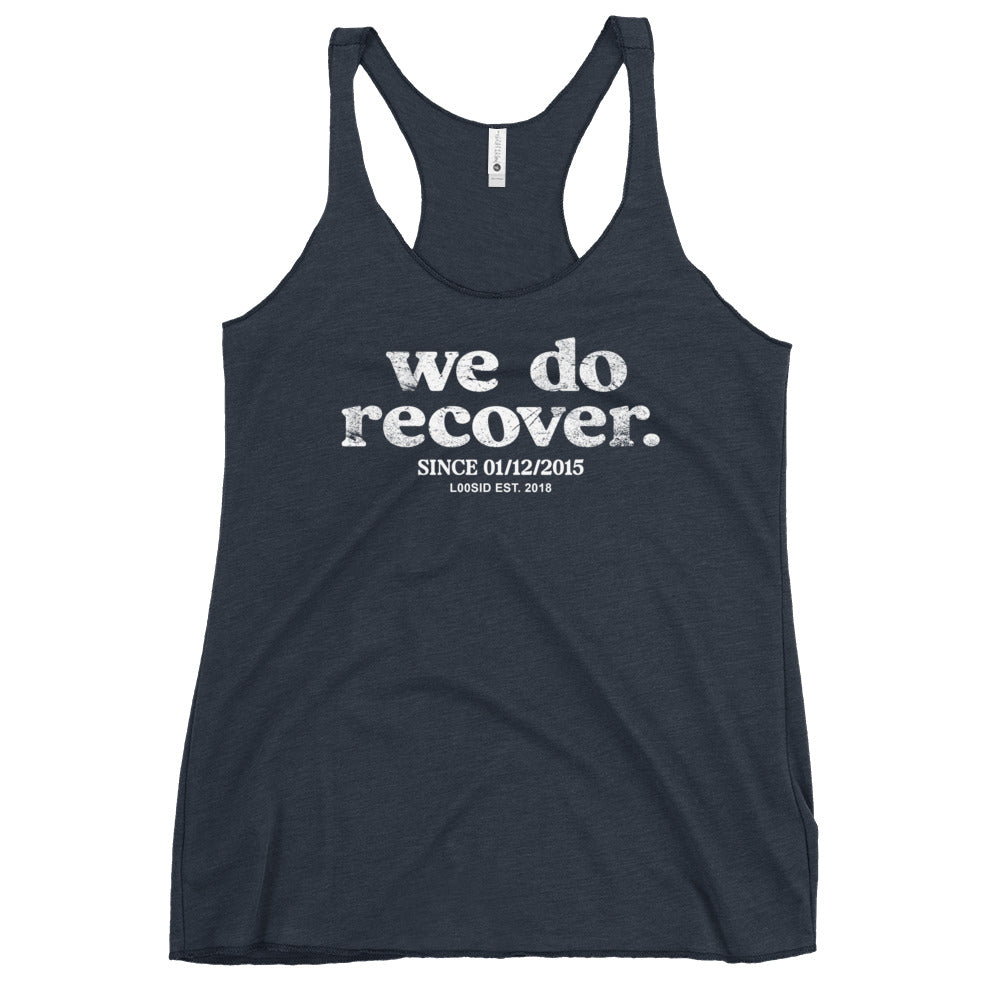 We Do Recover Sober Tank Top lifestyle view (view 5)
