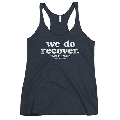 We Do Recover Sober Tank Top lifestyle view (view 5)