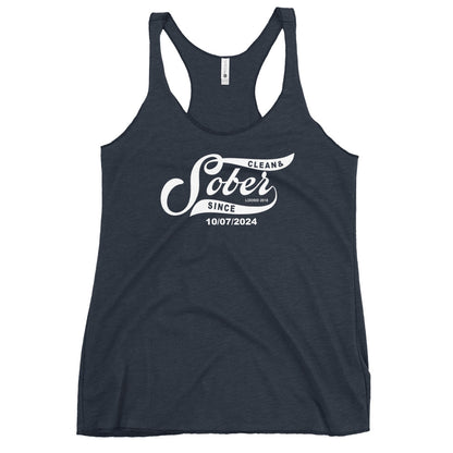 Sober Since Sober Tank Top lifestyle view (view 5)