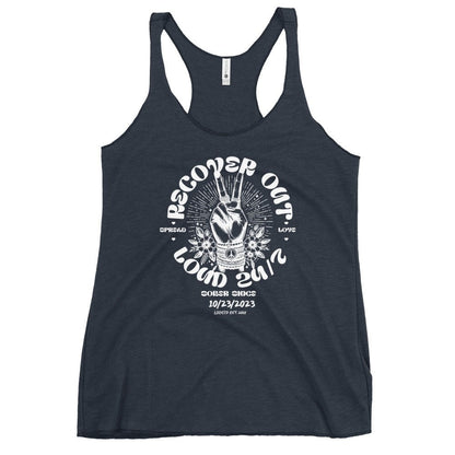 Recover Out Loud Sober Tank Top packaging detail (view 8)
